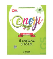 Palme Yayıncılık 8. Sınıf LGS 1. Dönem Enerji 5'li Deneme Yeni