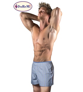 DoReMi Büyük Beden – Rahat Kalıp Pamuklu Klasik Erkek Poplin Boxer (Karışık)