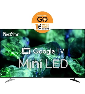 NEXT YE-65IDWG11 65'' 165 Ekran Uydu Alıcılı 4K Ultra HD Google MiniLED TV