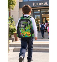Ninja Kaplumbağalar Turtles Okul Çantası İlkokul Öğrenci Sırt Çantası 40 x 25 x 17