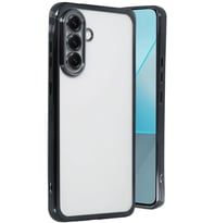 Galaxy A56 Kılıf Razer Lensli Silikon - Siyah