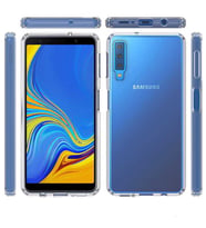 Samsung Galaxy A7 2018 Kılıf Şeffaf Nitro Anti Shock Kapak (Renksiz)