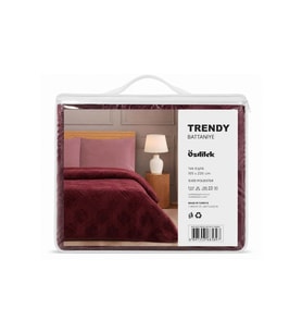 Özdilek Trendy Embos Tek Kişilik Battaniye(155x220)-Art Deco Y.Mersini