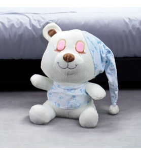 Sevimli Uyku Ayıcık 30CM Mavi