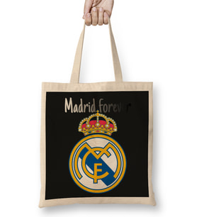 Real Madrid Fc Bez Çanta Uzun Saplı