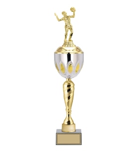ODAK KUPA - Figürlü Kupalar - Voleybol Kadın Figürlü Kupalar FG-085 C - 55 cm