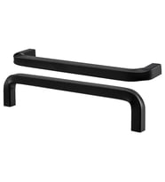 Kulp, siyah, 170 mm, 2 adet