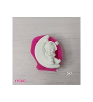 YY0307 Ayda Yatan Çocuk Silikon Kalıp