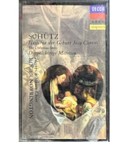 (Plak Değildir KASET tir) Schütz Historia Der Geburt Jesu Christi Classic Kaset