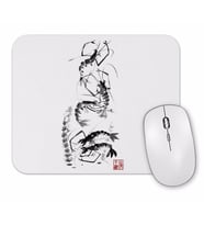 Traditional Chinese Painting Shrimp Gathering Mouse Pad