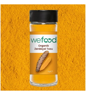 Wefood Organik Zerdeçal Tozu 55 Gr