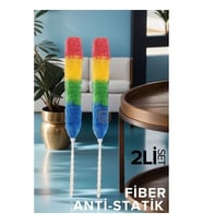 2 li SET Fiber Toz Alma Püskülü California Design