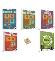 Arı LGS 8. Sınıf Matematik Fen Türkçe İnkılap ve Din Haftalık Kazanım Denemeleri 5li Set
