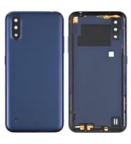 Samsung Galaxy A01 - SM-A015 FULL Kasa Arka Kapak Takım MAVİ