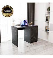 MATİLDA Çalışma masası  kapaklı modern tasarım (Siyah)