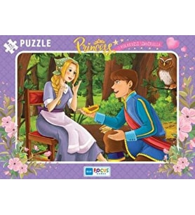 Blue Fus 72 Parça Puzzle Princess Külkedisi Sindirella