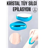 Epilasyon Aleti Bacaklar Kollar İçin Yıkanabilir Kristal Epilatör Tüy Silgi