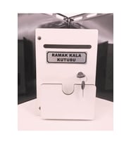 Beyaz Cepli Ahşap Ramak Kala Kutusu