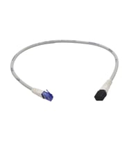 PATCH CORD UTP CAT6 0.5 MT GREY