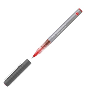 FABER CASTEL FREE INK ROLLER KALEM 0.7mm KIRMIZI