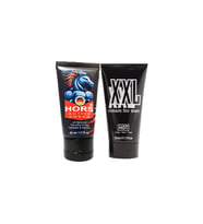 Hors Active Cream 4 Adet 50 ml Güçlü ve Hızlı Etkide Penis Sertleştirici Geciktirici Güç Kremi + Hot XXL Penis Enlargement Cream 50 ml Penis Büyütme Kremi