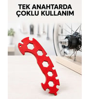 Çoklu Bisiklet Anahtarı 6 7 8 9 10 11 12 13 14 15 16 17 mm Tamir Aparatı