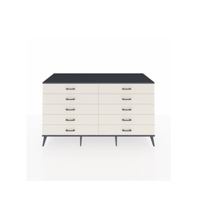 Kronos Konsol 10 Çekmeceli  176x59x99 Çam-Antrasit/Aytaşı