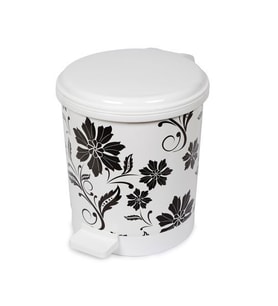 Mono Tone Pedallı Çöp Kovası Desenli No:0 - 3 Lt BO196