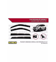 PEUGEOT 2008 2020 2021 2022 2023 2024  KROMLU CAM RĞZGARLIGI NİKEN ARACA ÖZEL
