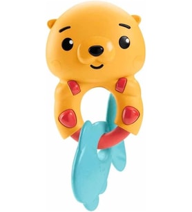 Fisher Price Eğlenceli Dostlar Dişlik Ve Çıngırak, Sarı, 0+ Yaş