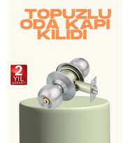 Kolay Montajlı Modern Tasarım Topuzlu Kilit
