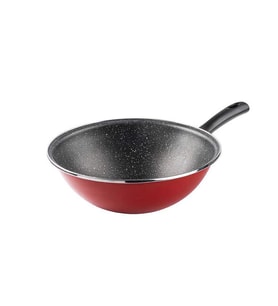 TANTİTONİ TRADITION KIRMIZI EMAYE WOK TAVA 28CM