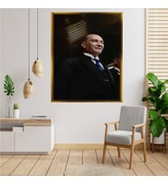 ÇERÇEVELİ ATATÜRK TABLO S210