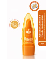 Bio Asia Aloe Vera & Ginseng & Vitamin C & Zerdeçal Lip Balm, Onarıcı Dudak Bakımı