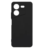 Tecno Pova 5 Kılıf Lüx Kamera Koruma Çıkıntılı Soft Silikon (Siyah)