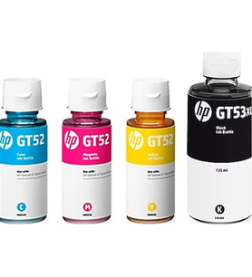 HP 1VV21AE+M0H54A+M0H55A+M0H56A GT53XL+GT52 Mürekkep Takım Seti
