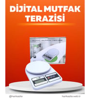 Pratik Ve Şık Tasarımıyla Dijital Mutfak Tartısı