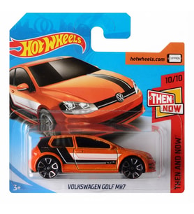 Hot Wheels Volkswagen Golf MK7 - Turuncu - 2018 - FJX96 - 1/64