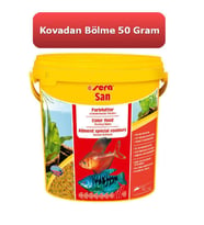 Sera San Renklendirici Pul Yem ( KOVADAN BÖLME ) 50 GR (Karışık)
