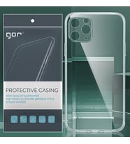 GOR İPhone 11 Pro Max 6.5 inch Kamera Korumalı Şeffaf Silikon Kılıf-(5775) - SSSSSS9276-4323