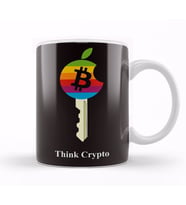 Bitcoin Gold Kupa Bardak Porselen
