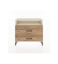 Arges Şifonyer Tek Raflı 2 Çekmeceli 88x30x80 Aytaşı-Çam