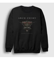 Presmono Unisex Siyah Believe Arch Enemy Sweatshirt 11413tt