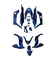 Honda Pcx 2021 - 2024 Uyumlu Komple Kaporta Seti Bukalemun Mavi