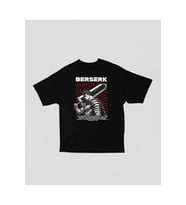 Berserk Guts Tasarım Baskılı Unisex Oversize Anime Dizi Karakter Tişört