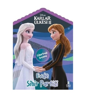 Disney Karlar Ülkesi 2 - Evde Sihir Partisi Çıkartmalı Boyama Kitabı