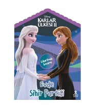 Disney Karlar Ülkesi 2 - Evde Sihir Partisi Çıkartmalı Boyama Kitabı