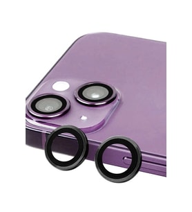 Durukar® iPhone 14 Plus Raze Metal Kamera Lens - Siyah
