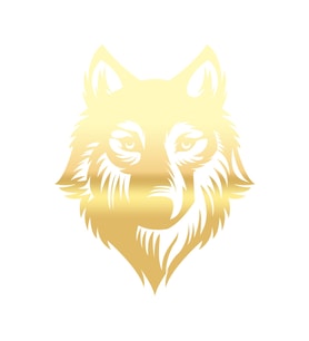 Kurt Sticker17x17 Cm Gold