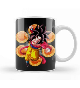 Super Saiyan 4 Goku Kupa Bardak Porselen